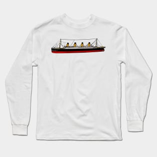 Titanic model Long Sleeve T-Shirt